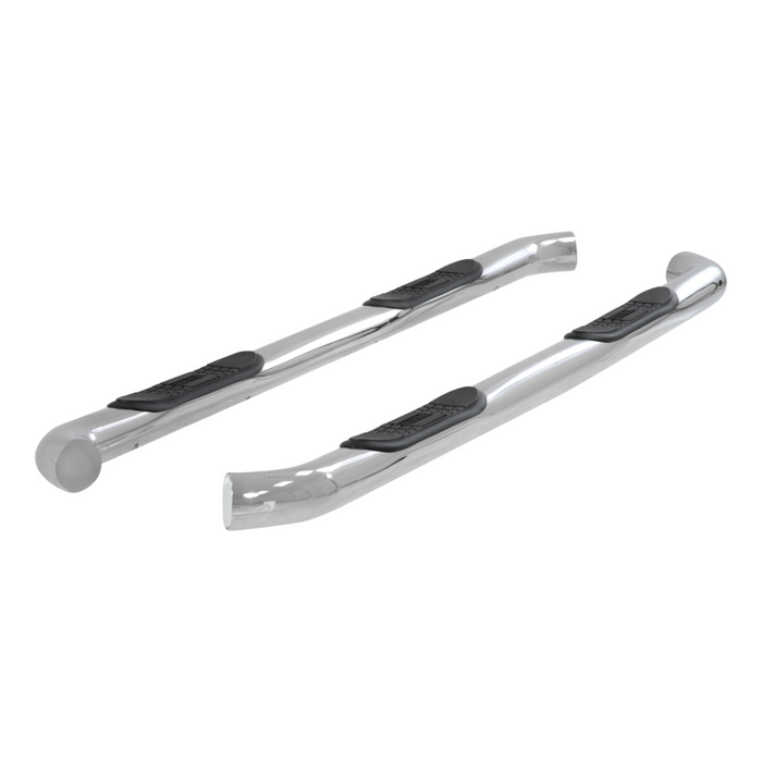 ARIES 3" Round Polished Stainless Step Nerf Bars Model 204045-2