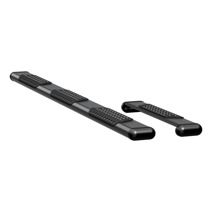 Luverne O-Mega II 6" x 36" 100" Black Aluminum Step Nerf Bars Model 584100-571164