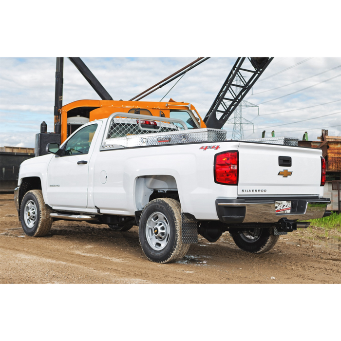 Dee Zee Aluminum Front Cab Rack W/Mesh Model DZ95058R