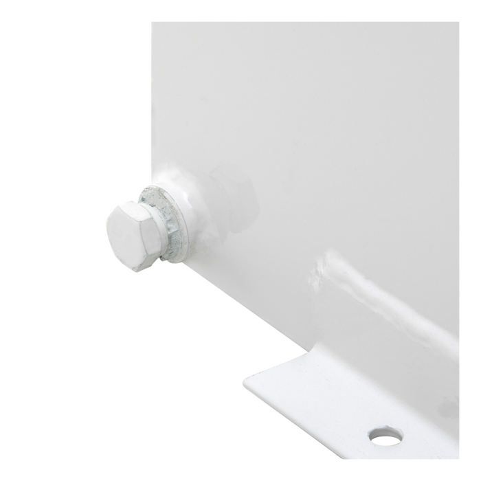 UWS White 100-Gallon Steel-Aluminum Combo Transfer Tank Model ST-100-COMBO-W