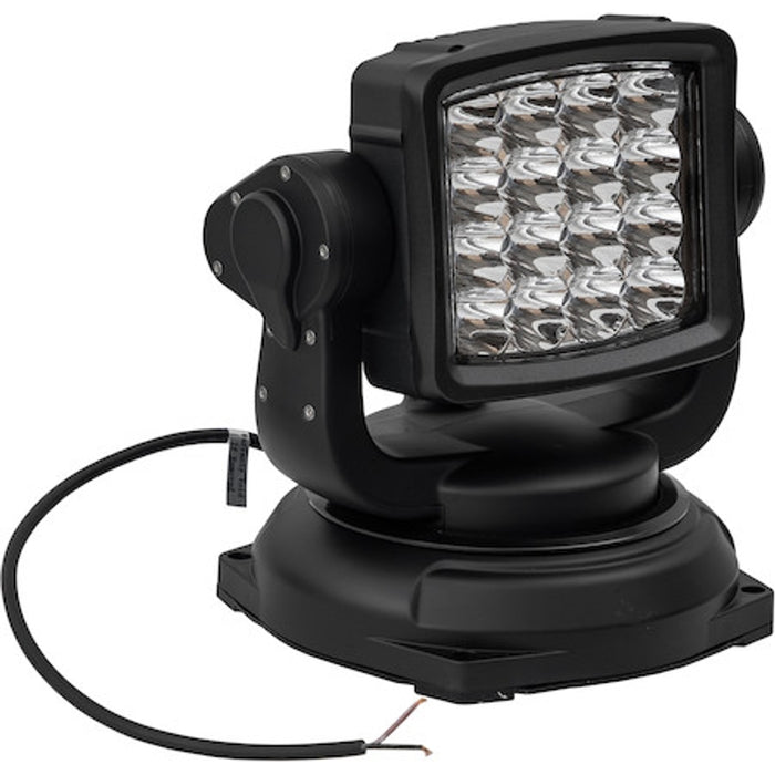 Buyers Products Ultra Bright Rotating Permanent Mount Spot Light w/ Wireless Remote - Black Model 1492202