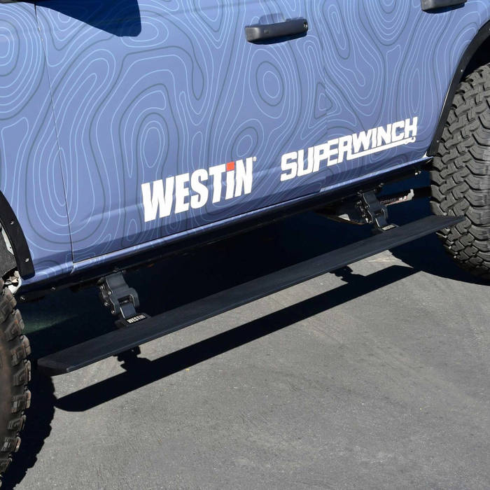 Westin Pro-e Electric Running Boards Textured Black Aluminum Model 29-24195