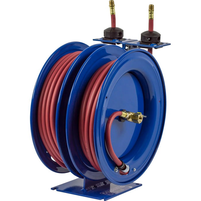Coxreels C Series Dual Purpose Spring Driven Hose Reel 1/2 in. x 25 ft. - Hose Included 300 PSI Model C-LP-425-425