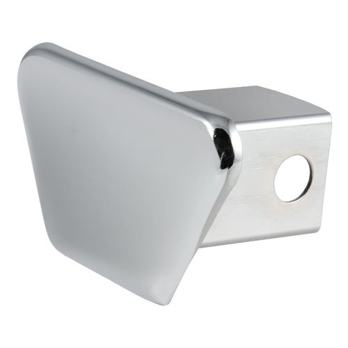 CURT Chrome Steel Trailer Hitch Cover, Fits 2-Inch Receiver Model 22100