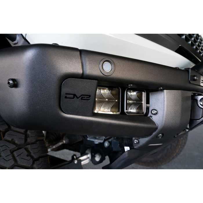 DV8 Offroad 2021-2026 Ford Bronco Factory Bumper Pocket Light Mount Model LBBR-05