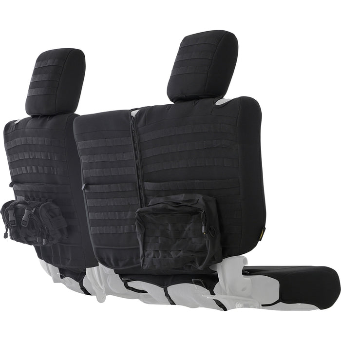 Smittybilt GEAR Custom Fit Rear Seat Cover - Black (18+ JL) Model 57646501