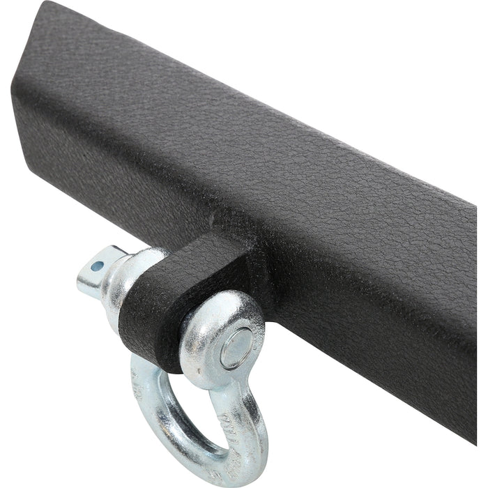 Smittybilt SRC Classic Rear Bumper w/ D-Ring Mounts - Textured Black (76-06 CJ/Wrangler) Model 76750D