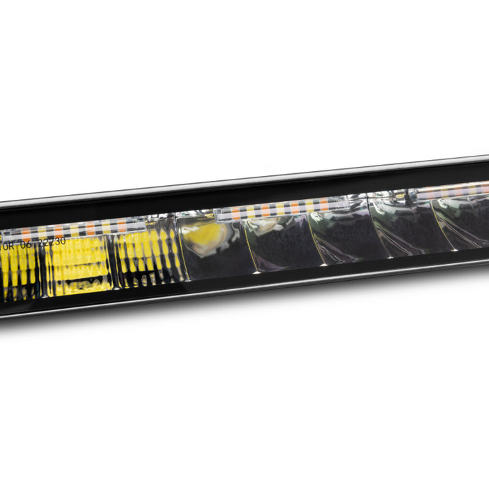 Go Rhino Blackout Series SINGLELINE 40" Single Row LED Light Bar w/Amber LEDs Model 754004012CSS