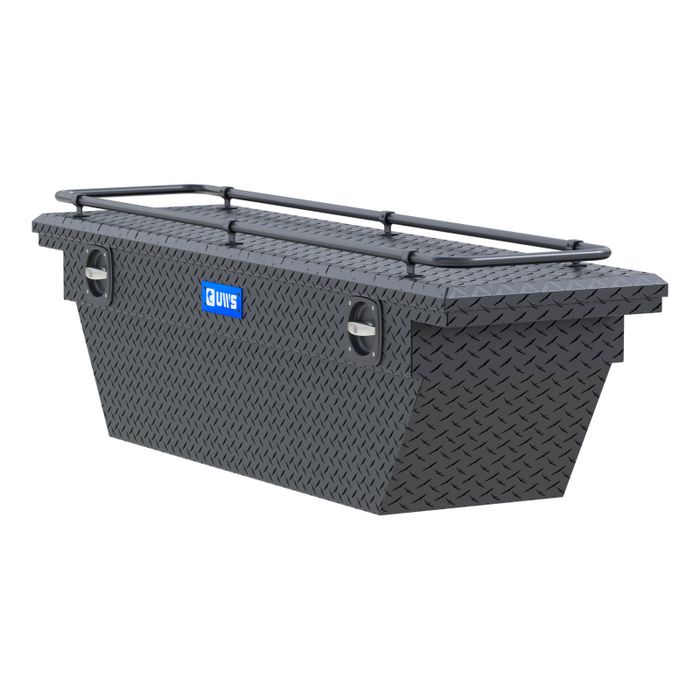 UWS Secure Lock Tool Box, Low Profile, Rail Model SLD69-A-LP-MB-R