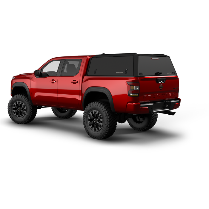 SmartCap Matte Black Truck Bed Cap EDGE Defender Series w/ Vertical Locks Model ED0930-BN