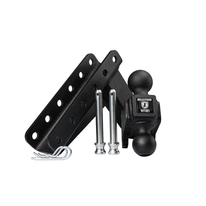 BulletProof Hitches 2.5" Medium Duty 6" Drop/Rise Hitch Model MD256