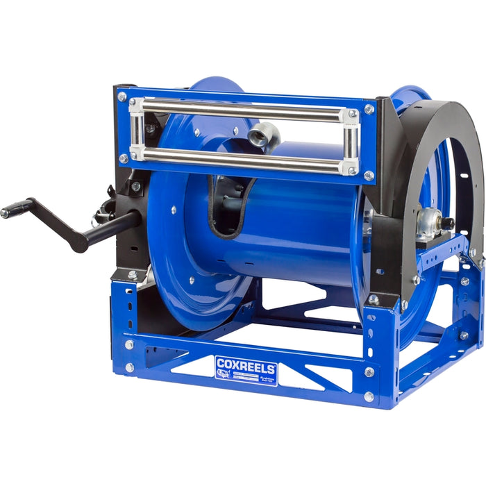 Coxreels 1600 Series Hand Crank Hybrid Frame Hose Reel 1-1/2 in. x 50 ft. - No Hose Model 1680-1124