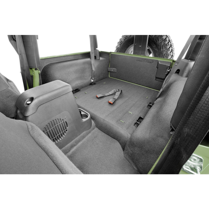 Bedrug Jeep Bedtred Rear 4Pc Cargo Kit (Includes Tailgate Mat) Model BTTJ97R