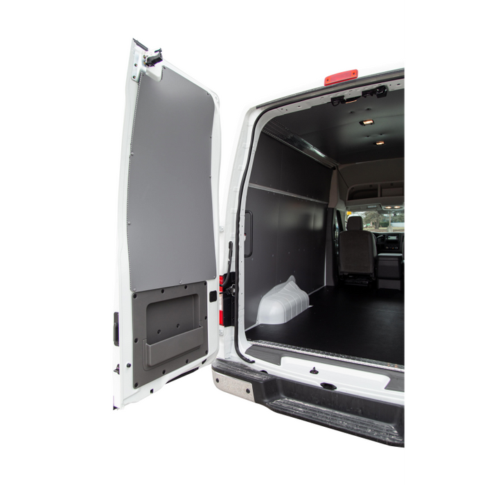 LEGEND DuraTherm Door Liner ONLY - Nissan NV200 Cargo Van Regular Wheelbase- Textured Grey Model 533-114-2613