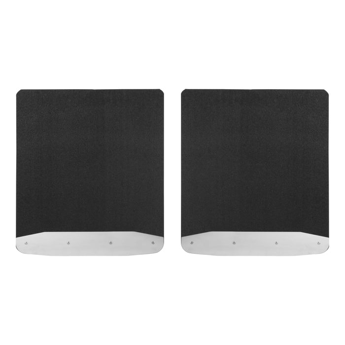 Luverne Rear Dually 20" x 23" Rubber Mud Guards, Select Ford F-350, F-450 (2 Flaps) Model 251724