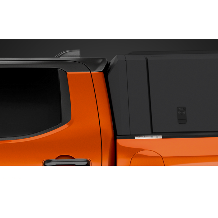 SmartCap Matte Black Truck Bed Cap EVOa Adventure Series w/ Vertical Locks Model EA1312-MB