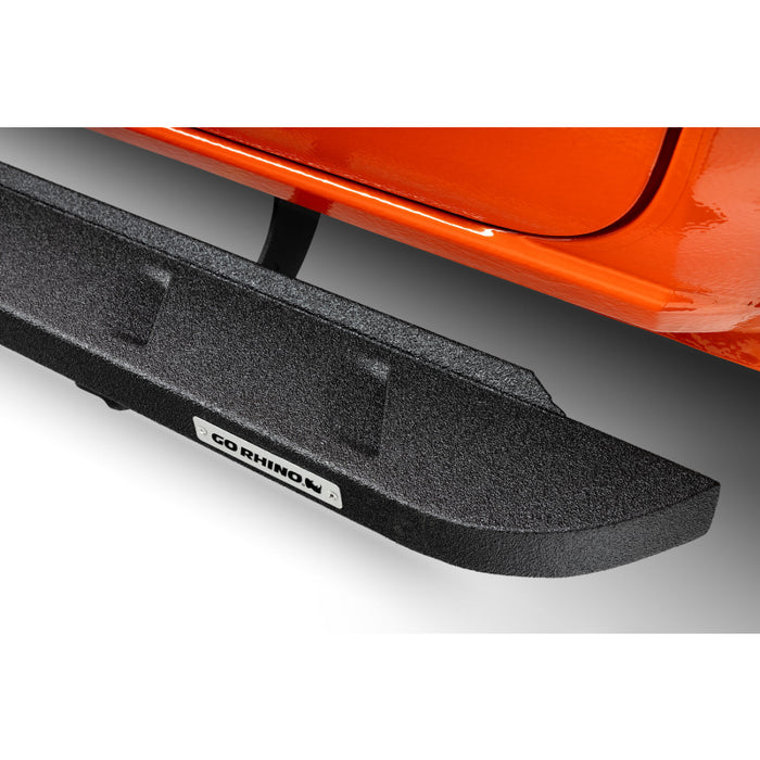 Go Rhino RB10 Slim Line Running Boards with Mounting Brackets Kit Model 63410687ST
