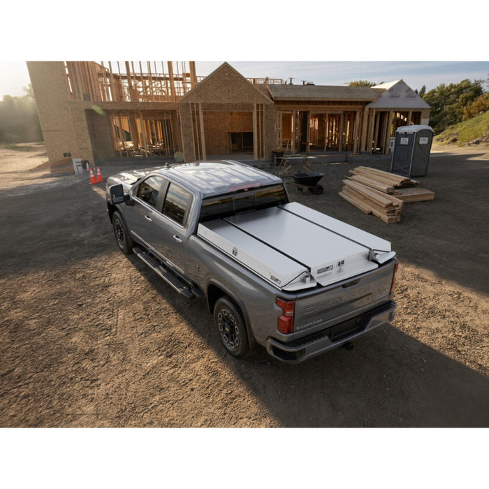 Highway Products Pickup Pack, w/ Diamond Plate Lid, w/ Smooth Aluminum Base Model 39209NFNN