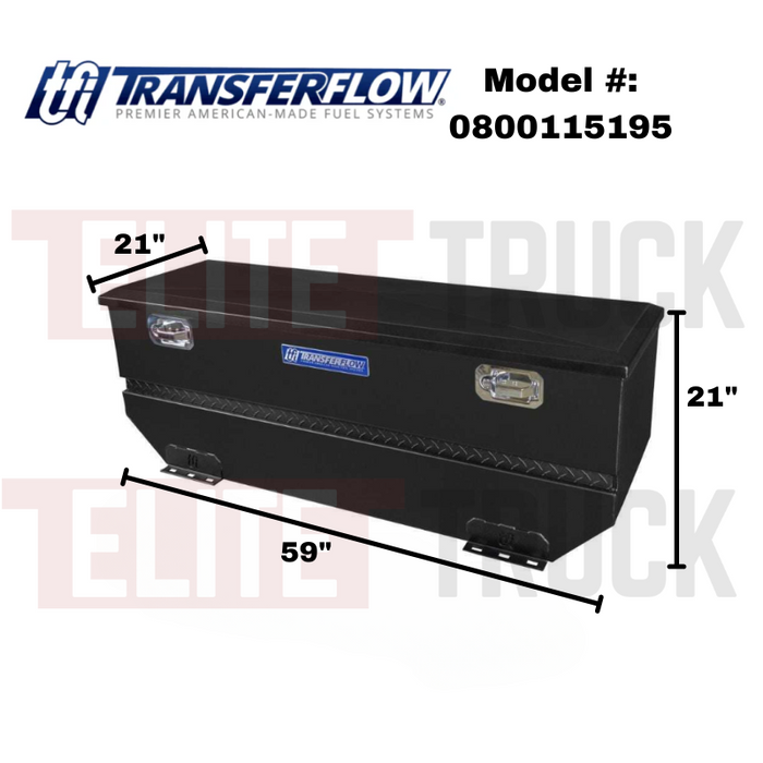 Transfer Flow 40 Gallon Fuel Transfer Tank and Tool Box Combo Diesel or Gasoline Model 0800115195