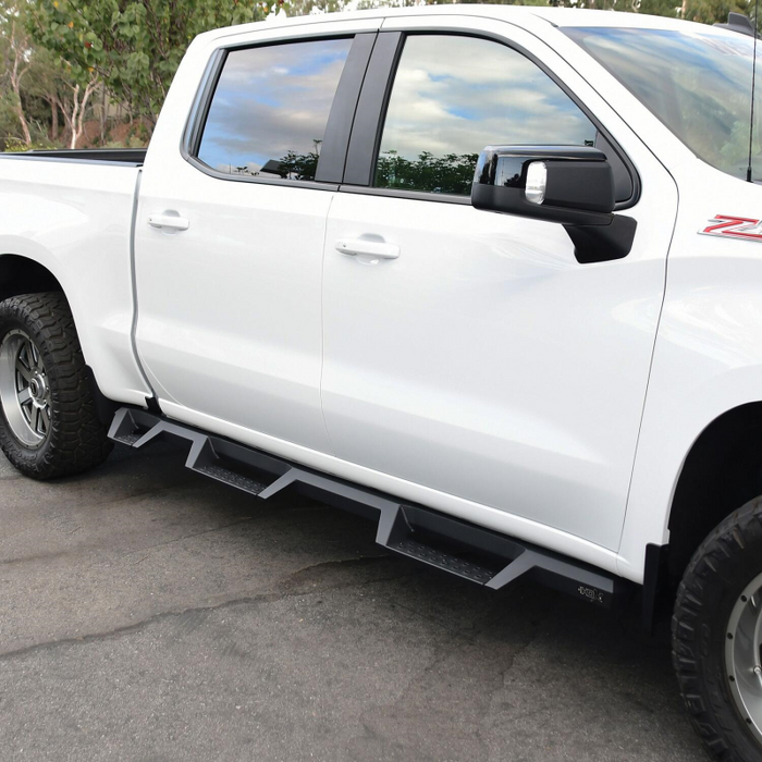 Westin HDX Drop Wheel to Wheel Side Steps Textured Black Steel Model 56-534685