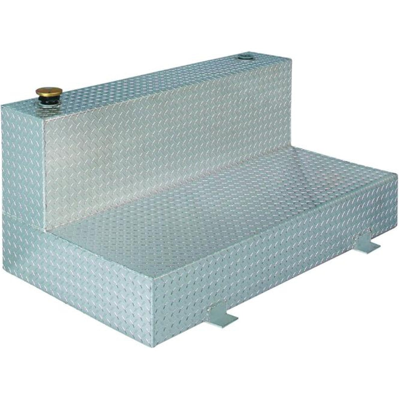 Side Step Rtansfer Delta / JOBOX 100 Gallon L-Shaped Aluminum Liquid Transfer Tank Model ...