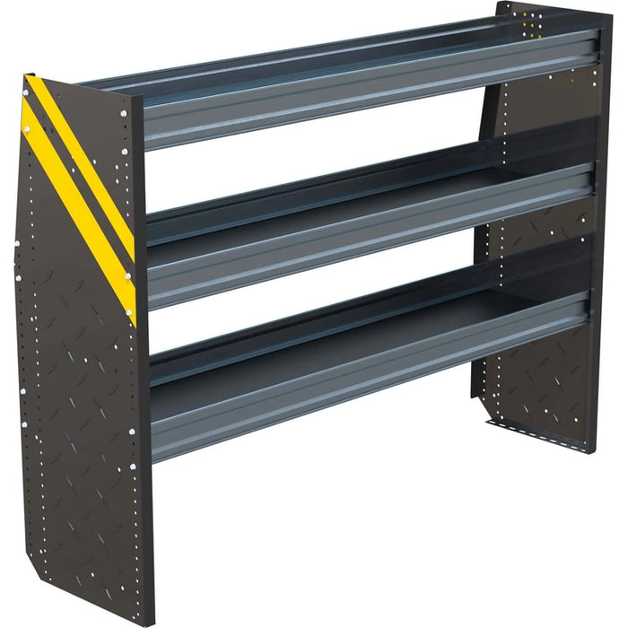 Ranger Design N4 3 Tray Steel Van Shelving for Low Roof Vans 16"x60"x44.5" Model N4-RS60-3
