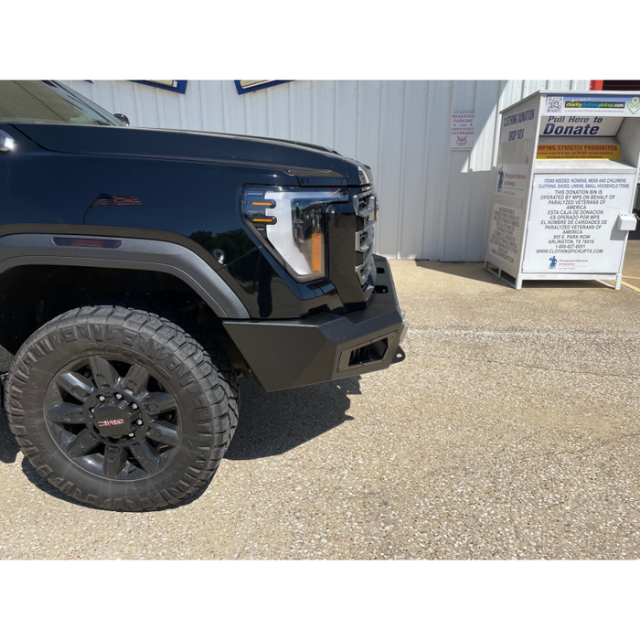 Bodyguard A2 Front Base - W/O Sensor Cutouts Texture Black Powder Coat Model CAG24BNTNN
