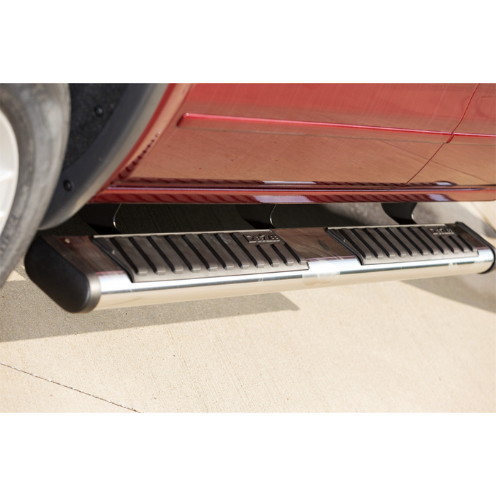 Dee Zee Stainless Steel Step Nerf Bars 6 in. Oval Cab Length Model DZ16123