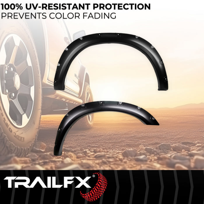 TrailFX Fender Flare Pocket Style Flare Smooth Set Of 4 Model TFD3006S