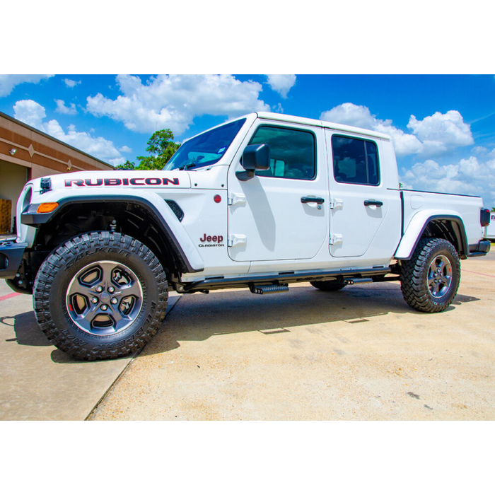 N-Fab RKR Step System Textured Black Steel Model J194TRKRS4