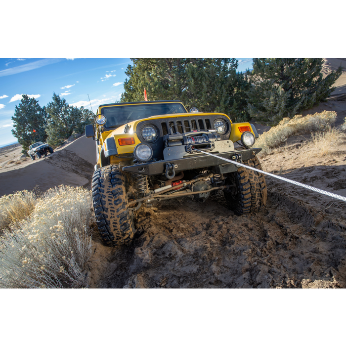 Warn Xeon XC 12-S Winch Pull Capacity 12000 Pounds 3/8 Inch X 80 Ft Of Spydura Synthetic Rope Model 110512