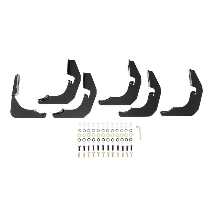 Westin PRO TRAXX 4 Oval Step Nerf Bars Black Wrinkle Steel Model 21-23295