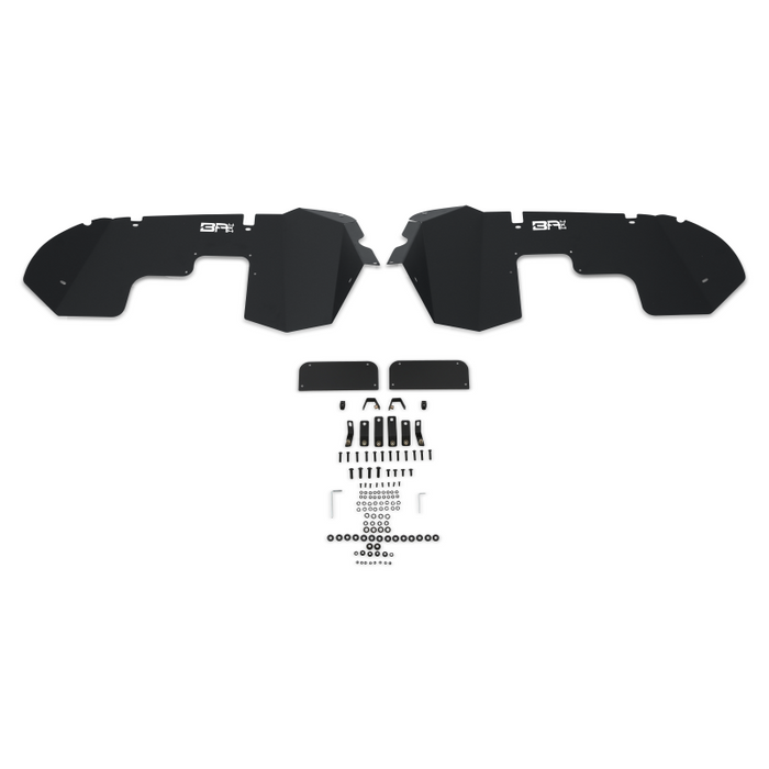 Body Armor 4X4 Fender Liners, Front, Wrangler-Gladiator Model JL-6100