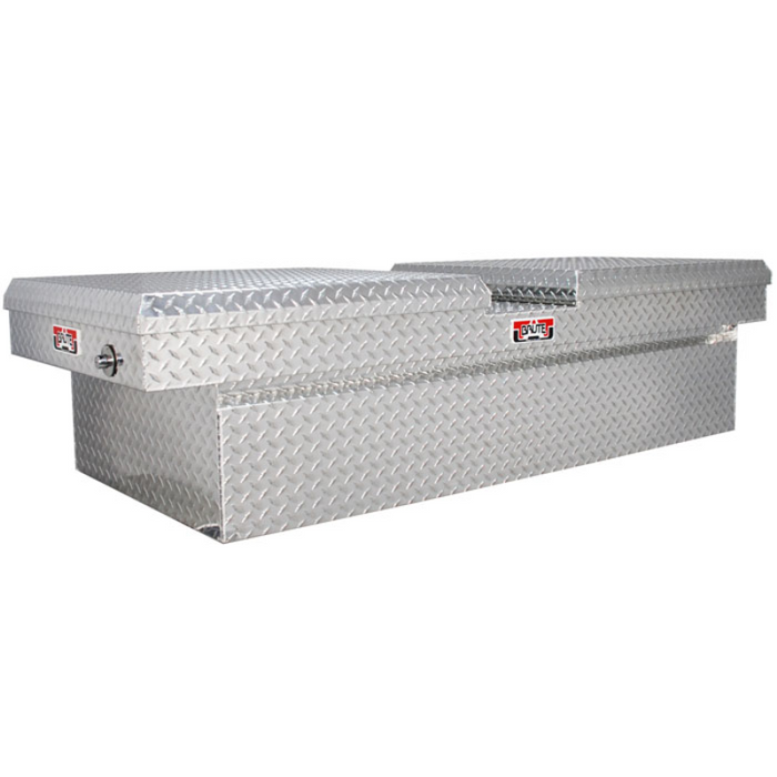 Brute Crossover Tool Box Gull Wing Lid Bright Aluminum Full Size Extra Wide Model RB114GW