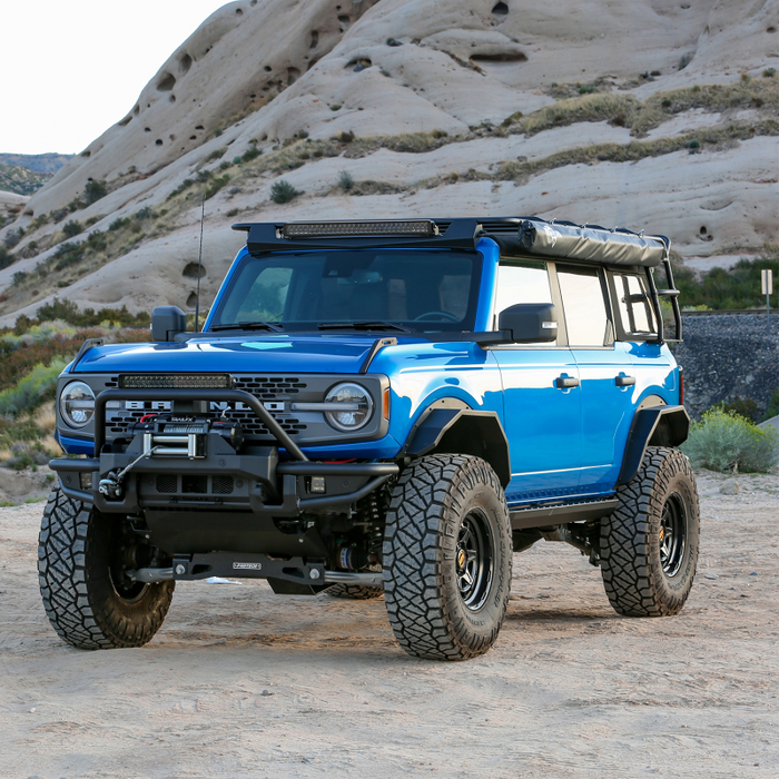 TrailFX Front Bumper w/ Winch Mount Model BR002T