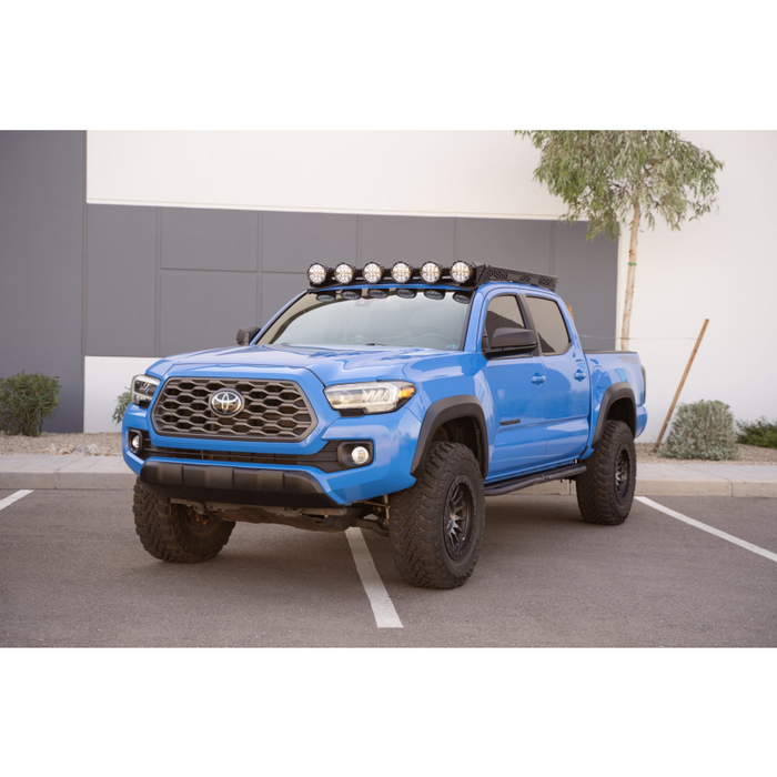 Rago Fabrication 2024+ Toyota Tacoma Roof Rack Rigid Industries Round Light Mount Model AC6706601NA