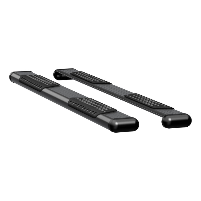 Luverne O-Mega II 6" x 72" Black Aluminum Step Nerf Bars Model 584072-571054