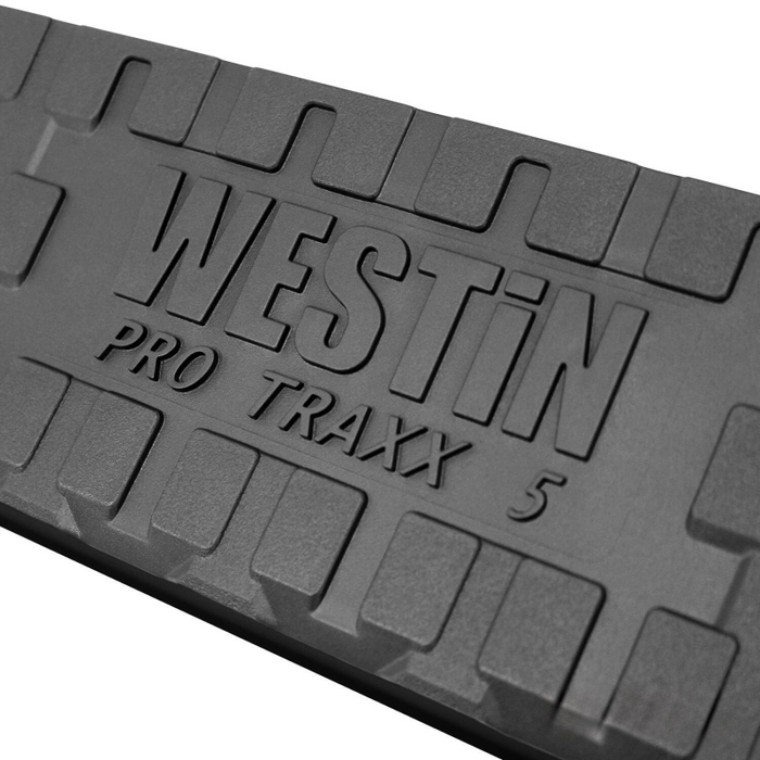Westin PRO TRAXX 5 Oval Wheel to Wheel Step Nerf Bars Black Model 21-534705