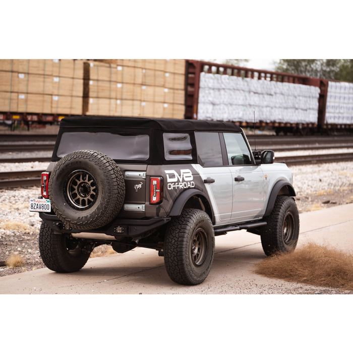 DV8 Offroad 4-Door OE Plus Series Running Boards Model SRBR-02