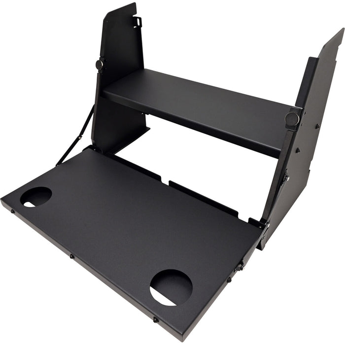 Westin EXP Truck Cap Storage Box Shelf/Table Kit Powder Coated Black Model Model 16-10014