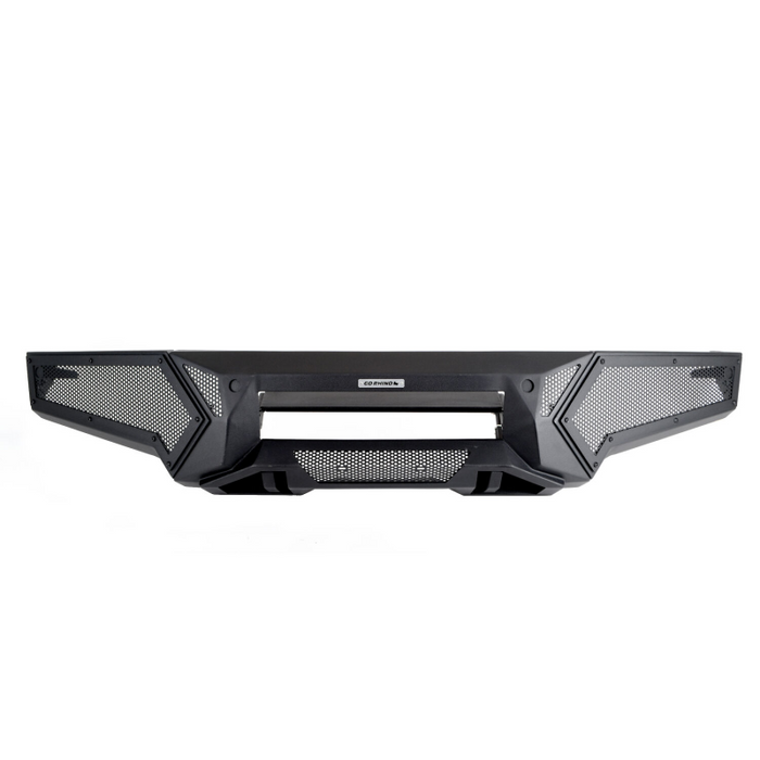 Go Rhino Element Front Bumper with Power Actuated Hide-Away Light Bar Mount Model 341301T