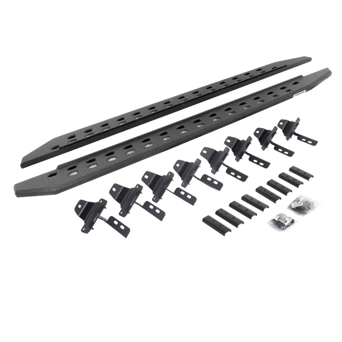 Go Rhino RB20 Slim Line Running Boards with Mounting Bracket Kit Model 69451687ST