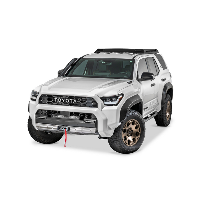 Warn Winch Mount Hidden For 25-26 Toyota 4Runner Powder Coated Black Steel Model 111940