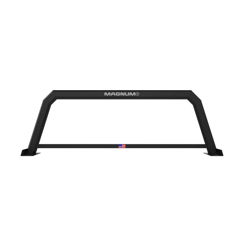 Magnum Truck Racks Headache Rack Standard High Vis Open Matte Black Mo ...