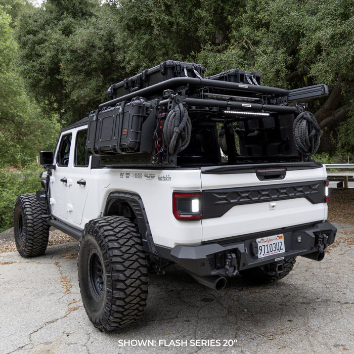 Go Rhino Flash Series 10" Multi-Function Slim LED Light Bar White/Amber/Red Model 750001014CBS