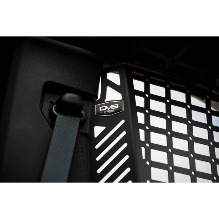 DV8 Offroad 2021-2026 Ford Bronco 4-Door HardTop Only Pocketed Rear Window Molle Panels Model MPBR-08