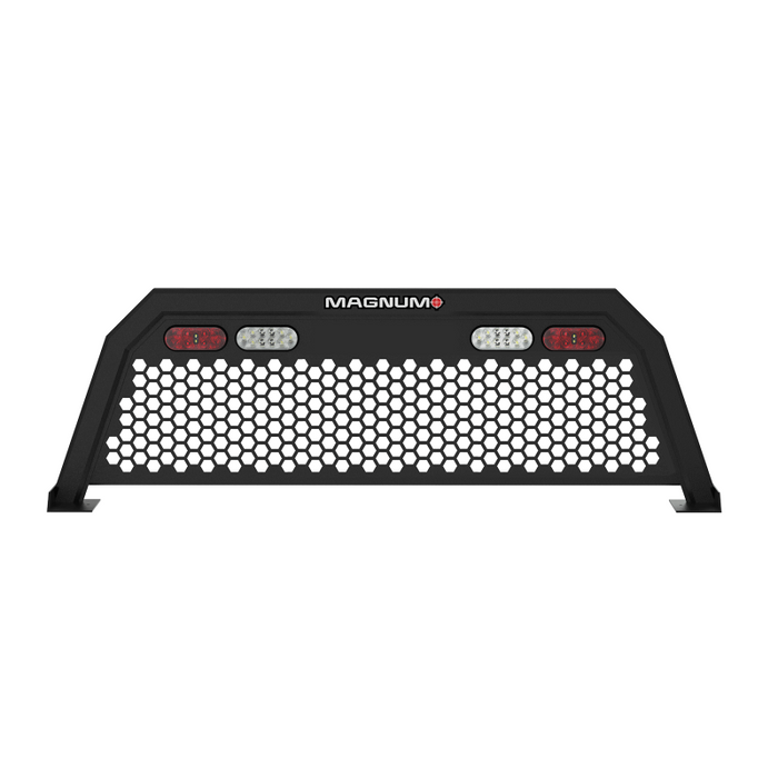 Magnum Truck Racks Headache Rack Regular Honeycomb Matte Black Model 223LPHCL2NB