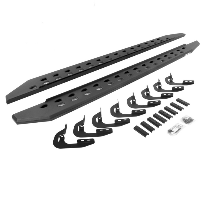 Go Rhino RB20 Slim Line Running Boards with Mounting Brackets Kit Model 69404787SPC