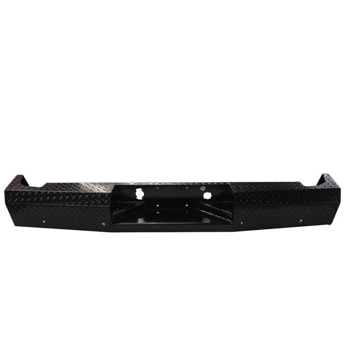 TrailFX Replacement Rear Bumper W/Factory Hitch Black Model FX1004