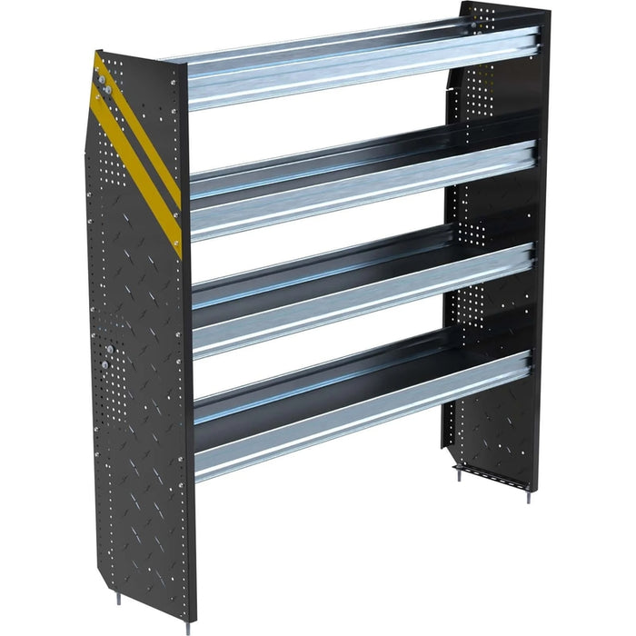 Ranger Design N5 4 Tray Steel Van Shelving for High Roof Vans 16"x60"x62" Model N5-RS60-4